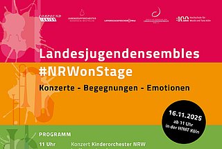 Plakat mit Regenbogenfarben