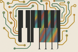 Plakat mit dem Titel Composing While Black And Queer