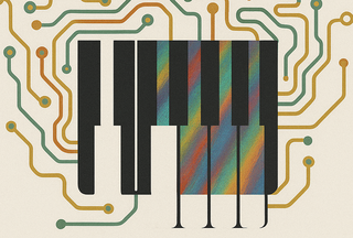 Plakat mit dem Titel Composing While Black And Queer