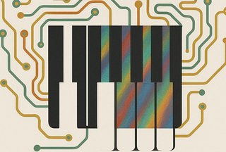 Plakat mit dem Titel Composing While Black And Queer
