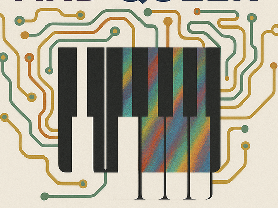 Plakat mit dem Titel Composing While Black And Queer