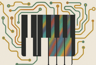 Plakat mit dem Titel Composing While Black And Queer