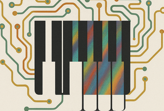 Plakat mit dem Titel Composing While Black And Queer