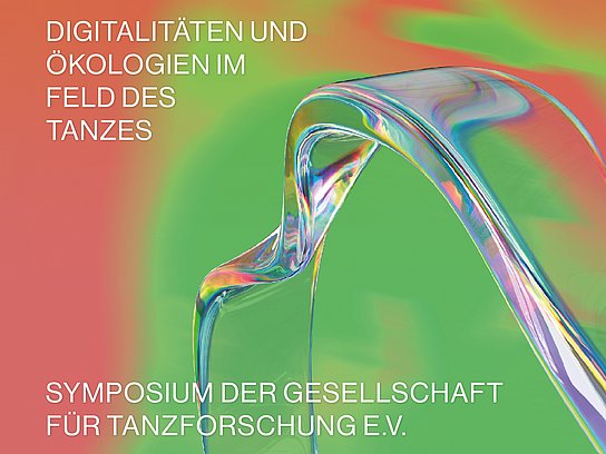 Abstraktes buntes Bild vom Ankündigungsplakat
