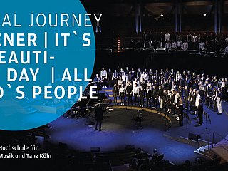 Konzertmitschnitt der voc.cologne mit dem Hochschulchor Vocal Journey