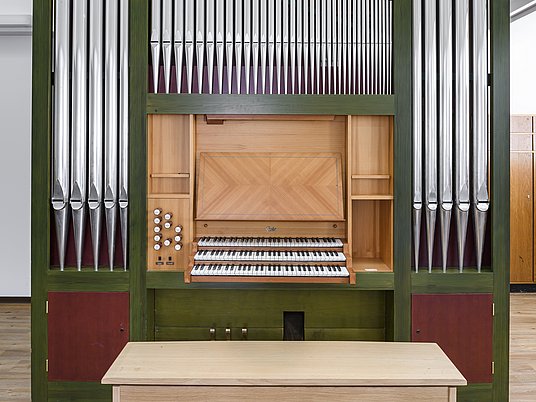 Orgelraum der HfMT Köln