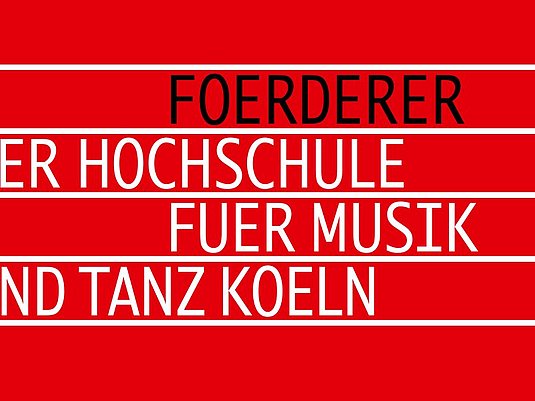 Logo der Förderer der HfMT Köln