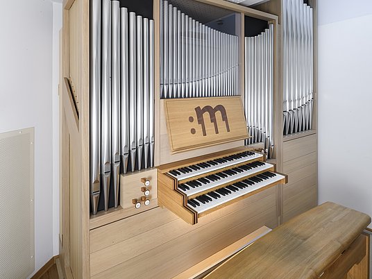 Orgelraum der HfMT Köln