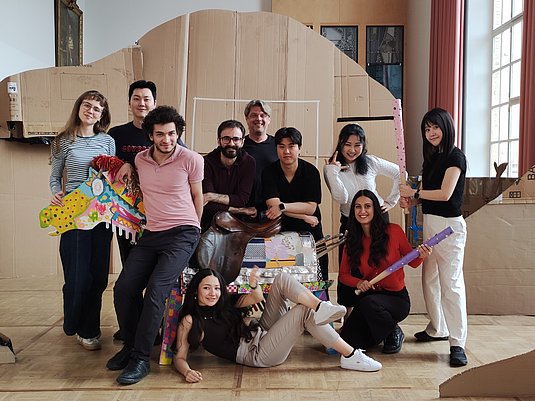 Ensemble: Don Chisciotte della Mancia Gruppenfoto des Ensemble